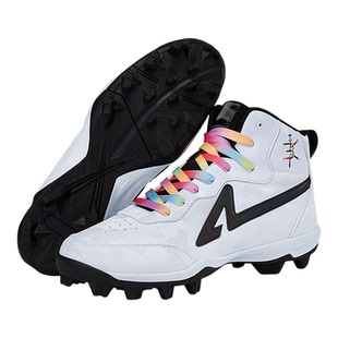 专业美式运动棒球鞋训练碎钉鞋垒球橄榄球鞋胶钉鞋飞盘运动鞋男鞋