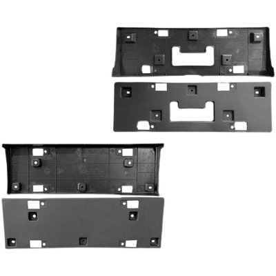 道文魏派牌照板安装固定