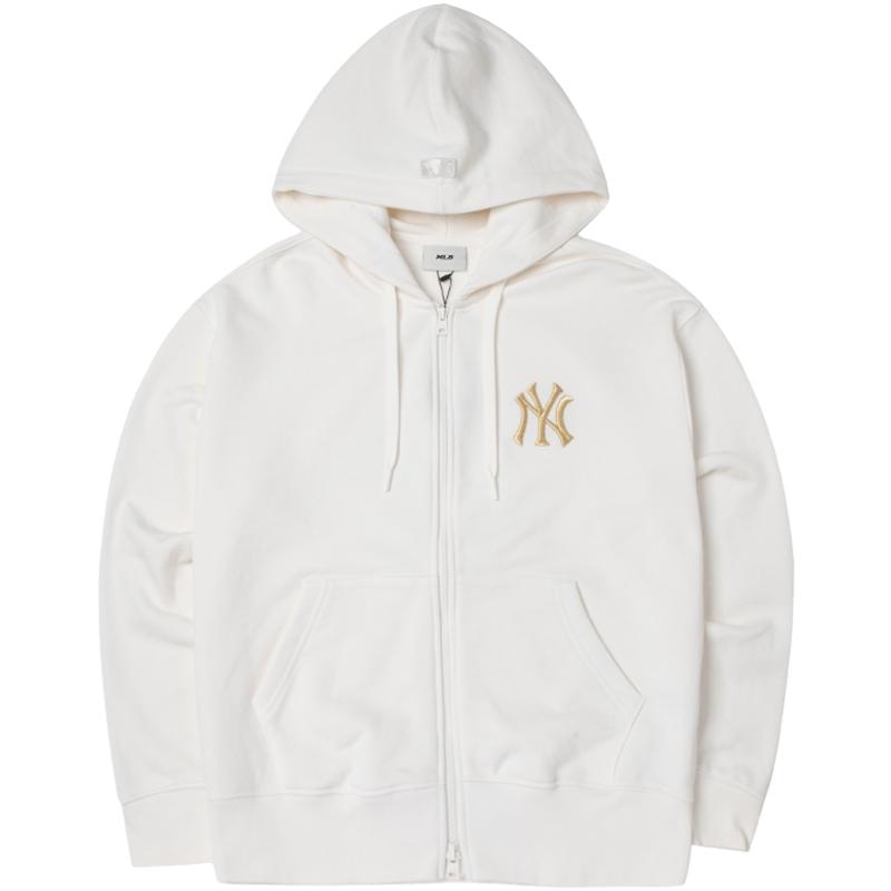 【自营】MLB针织夹克情侣款生肖系列运动服时尚连帽外套3ATRQ0141
