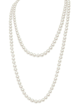 法式高级正圆多层毛衣链女