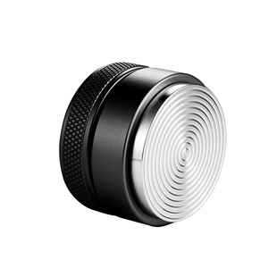 51/53/54/58mm意式咖啡螺纹压粉器不锈钢一字布粉器粉锤三件套装