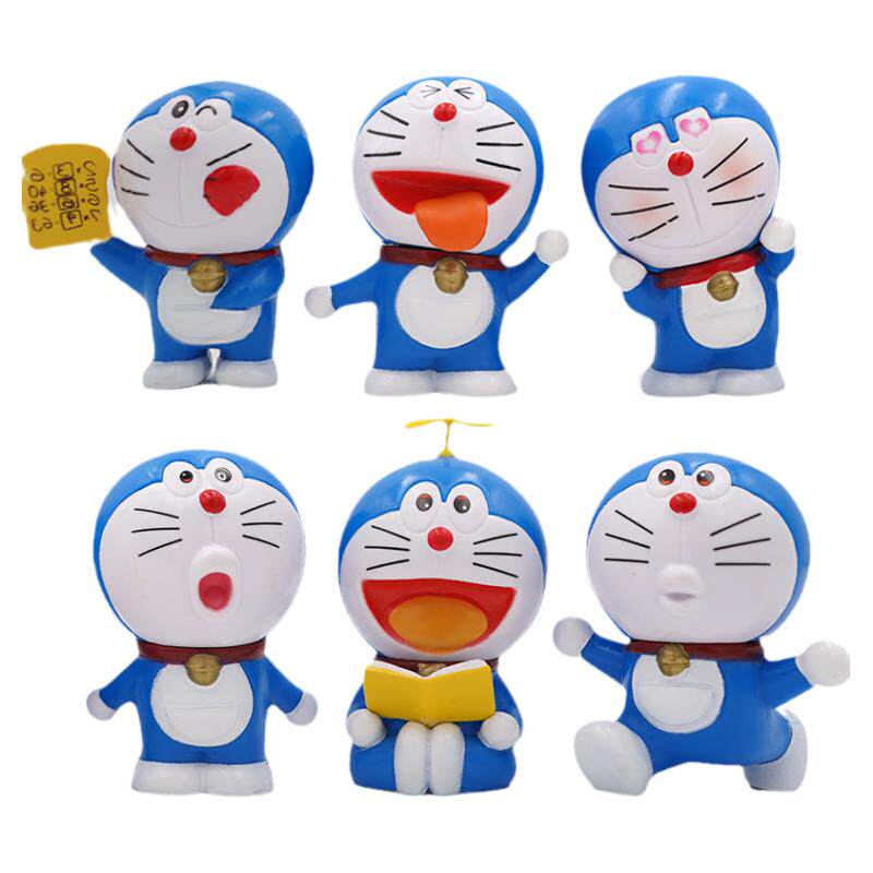 哆啦a梦新款叮当猫大雄摇头公仔