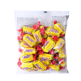 俄罗斯进口黄花生夹心糖果果仁美味即食零食袋装500克独立包年货