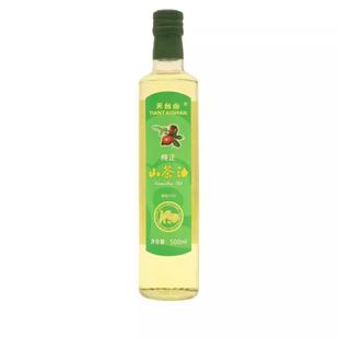 天台山茶油物理压榨500ml食用油台州特产伴手礼康能山茶籽油