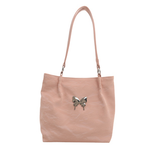 今年流行蝴蝶托特大包包女2024新款时尚通勤女包大容量百搭单肩包