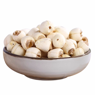 建宁莲子干货2026福建无硫去芯连净重500g粉糯易烂无芯白莲通芯莲