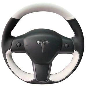 徐记特斯拉modely手缝方向盘套