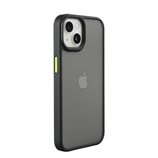 适用苹果iPhone11撞色按键手机壳XR新款SE软XsMax高级潮78Plus硅胶12全包14简约17PAir英伦16防摔1315ProMax