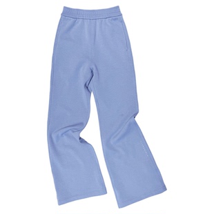 claragirls女童喇叭裤【单向导湿】薄绒保暖25秋冬儿童休闲运动裤