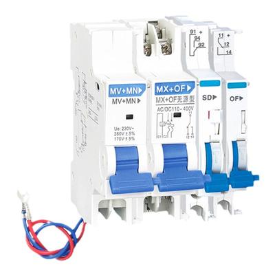 正泰NXB分励辅助MX+OF失压脱扣器