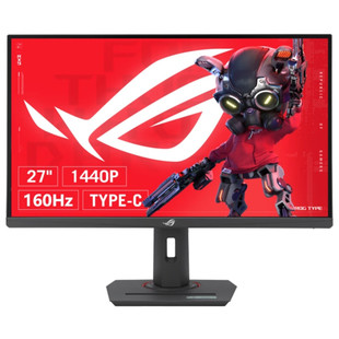 华硕ROG XG27UCS绝神 27英寸4K160Hz显示器HDR400 升降旋转Type-C