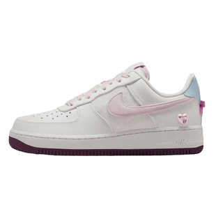 Nike Air Force 1 AF1白粉色 情人节限定女款低帮板鞋IQ4937-161