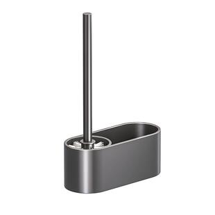 奶油白马桶刷壁挂式置物架家用无死角厕所卫生间落地放置洁厕刷子