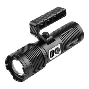 铝合金变焦强光手电筒户外白激光超亮远射多功能军超长续航氙气灯