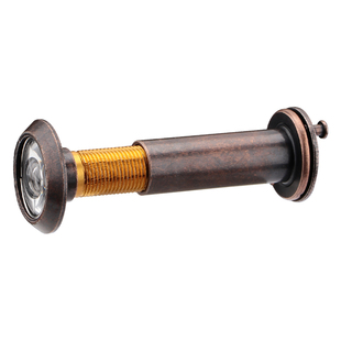 防盗门猫眼门镜家用监控摄像头门铃堵孔通用红古防盗上入户大门