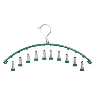 访客弧形袜架10夹晒袜子衣架挂衣夹子晾内衣内裤袜架家用袜夹