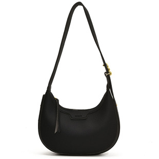 腋下包包女式2025新款斜挎包高级感流行休闲百搭单肩包夏季新月包