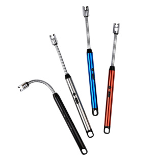 点火器商用厨房煤气灶长打火机引燃棒户外防风露营神器脉冲点火枪