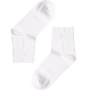 七匹狼加大码袜子男加肥脚大号胖纯棉中筒弹力宽松口袜全棉袜防臭