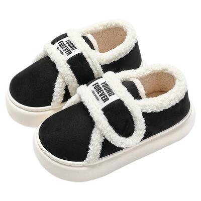 棉拖鞋男士冬季外穿2025新款包跟室内居家居保暖毛绒勃肯棉鞋男款