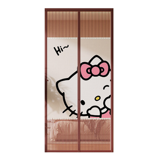 防蚊门帘夏天隐私保护2026新款高档免打孔全磁条入户大门专用