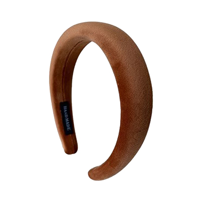 新款复古丝绒高颅顶秋冬百搭发箍