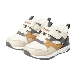 基诺浦机能鞋冬款男女宝宝二级保暖中帮护踝小童鞋学步鞋GW1655