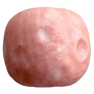 天然七宝粉贝珍珠母贝壳雕刻星球陨石老型单颗散珠diy配饰8mm桶珠