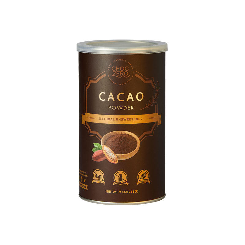 美国原装进口零巧ChocZero天然原生可可粉纯巧克力粉轻食生酮烘焙