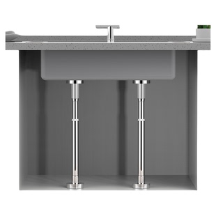 台下盆支撑架杆支架厨房水槽托架固托洗手盆洗脸洗菜盆面盆不锈钢