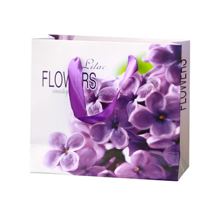 紫色迷情婚庆回礼袋手提袋包装袋礼物袋节日礼品袋纸袋现货可定制