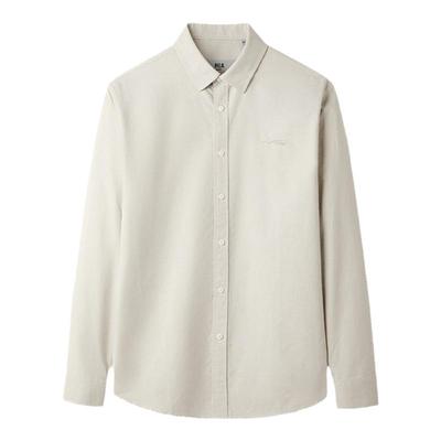 海澜之家纯棉牛津纺休闲衬衫外套