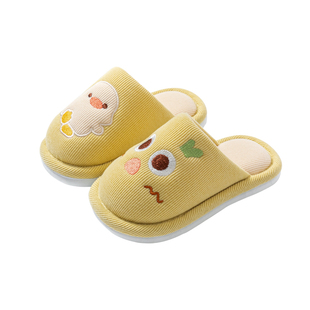 儿童棉拖鞋室内家居冬季男童地板鞋2025新款可爱卡通女童宝宝拖鞋