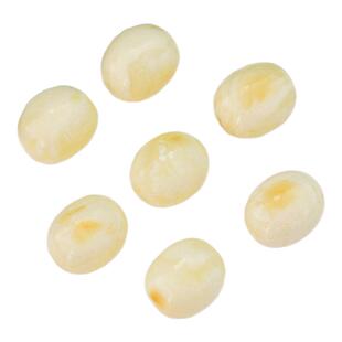 天然俄料白花蜜蜡枣珠桶珠腰珠白蜡单珠散珠diy文玩配件菩提配饰