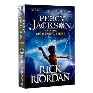 英文原版 Percy Jackson and the Lightning Thief Book 1 波西·杰克逊与神火之盗 英文版 英语小说