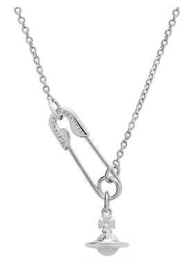 safety别针土星项链轻奢小众