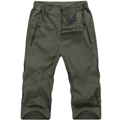 七分裤男薄款宽松短裤速干弹力