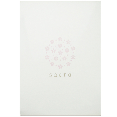 正品sacra樱花图案展示样板内镶