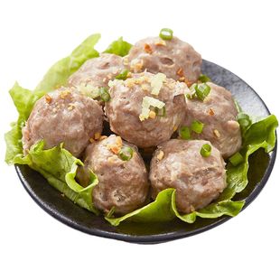 潮汕风味特产手工发迹牛肉丸牛筋丸新鲜火锅烧烤关东煮食材一斤装