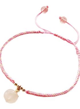 纯然女玛瑙玉髓小清新手链