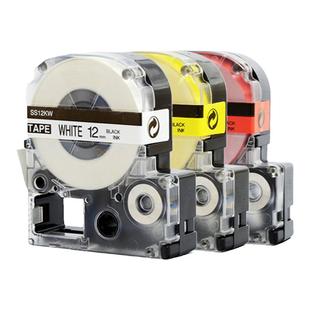 适用锦宫爱普生标签机色带K400/600P/1000P打印纸12mm9 12 18 24 36贴普乐SR230CH/SR550C/530C普贴TC860贴纸