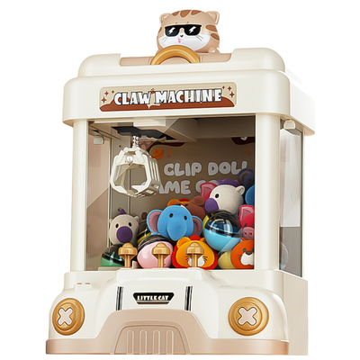 猫咪抓娃娃机玩具家用