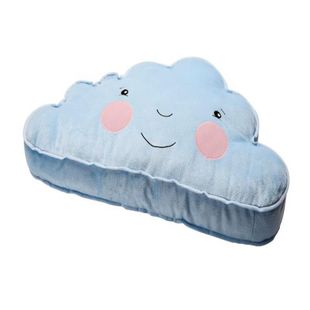 IKEA宜家费德蒙床头靠垫蓝色儿童云朵柔软抱枕头靠枕头国内代购