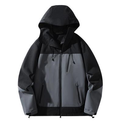 春秋季新款休闲夹克户外防风防水