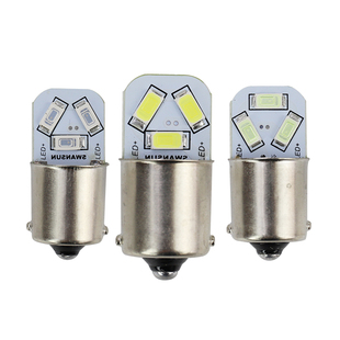 24V大货车LED灯泡2409单尾平脚汽车转向灯刹车灯后雾灯倒车灯灯泡