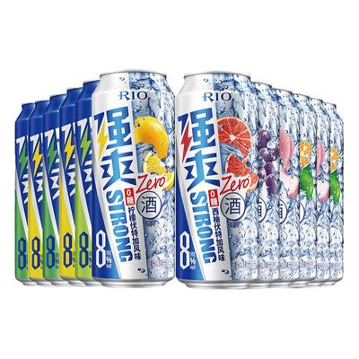 锐澳鸡尾酒强爽8度500ml口味可选