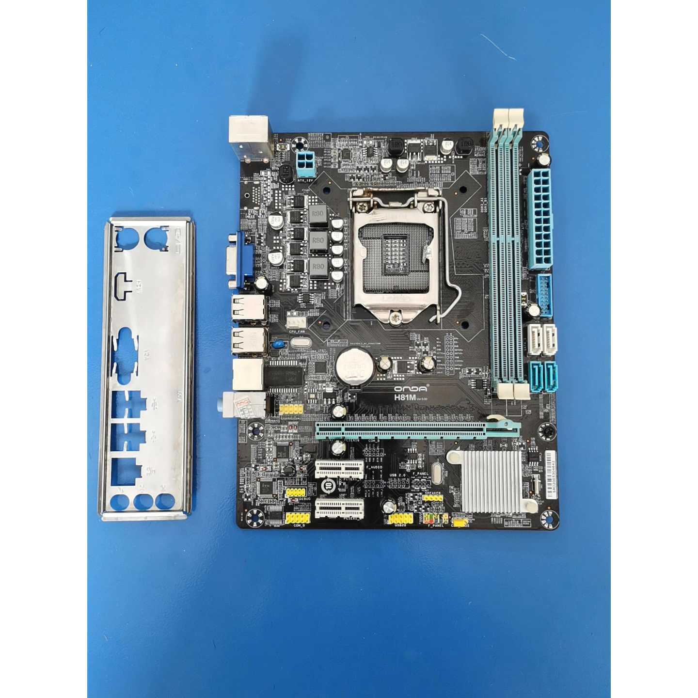 议价拆机主板Onda昂达h81m1150针DDR3H8维修图片