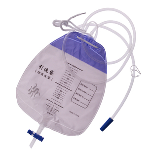 众硕尿袋引流袋医用一次性防逆流螺旋接口加厚胆汁体外腹透宝塔口