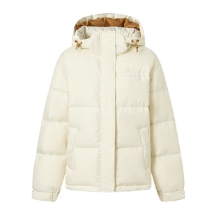 POLOWALK女装羽绒服2025冬季新款女士羽绒服连帽保暖外套休闲短款