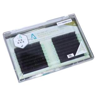 艾蕾嫚镭射双生花0.12螺旋纹凹槽双尖扁毛嫁接假睫毛自然清新柔软